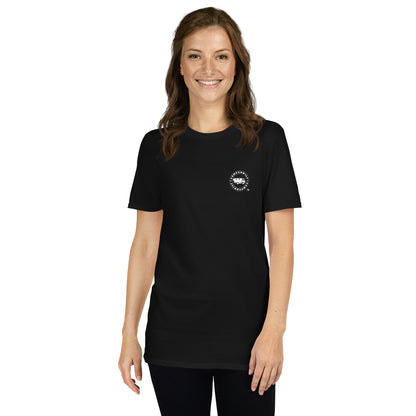 Camiseta Negra mujer 100% algodón Espejo