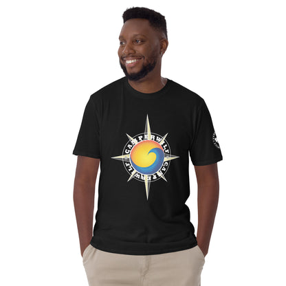 Camiseta Negra unisex Sol y Mar