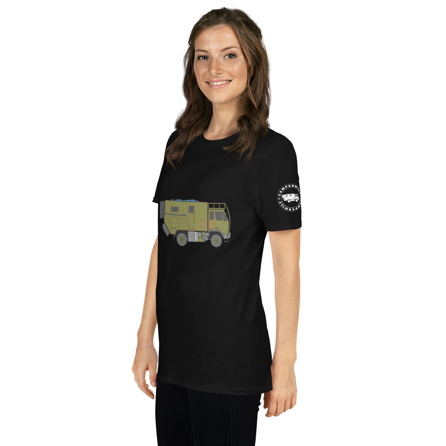 Camiseta Negra unisex Truck