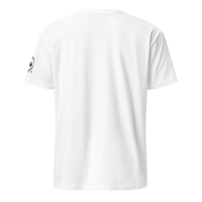 Camiseta Camperwilf® 100% algodón- Blanco, Lobo lila