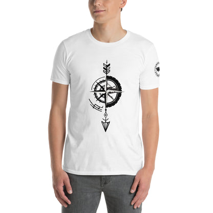 Camiseta Blanca unisex Flecha negra