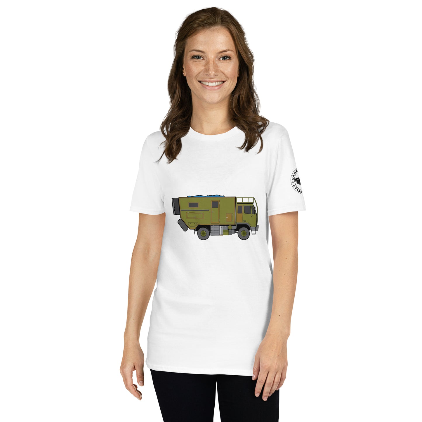 Camiseta Blanca unisex Truck