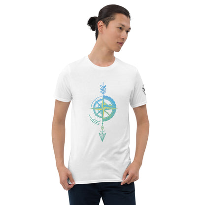 Camiseta Blanca unisex Flecha Vermilla