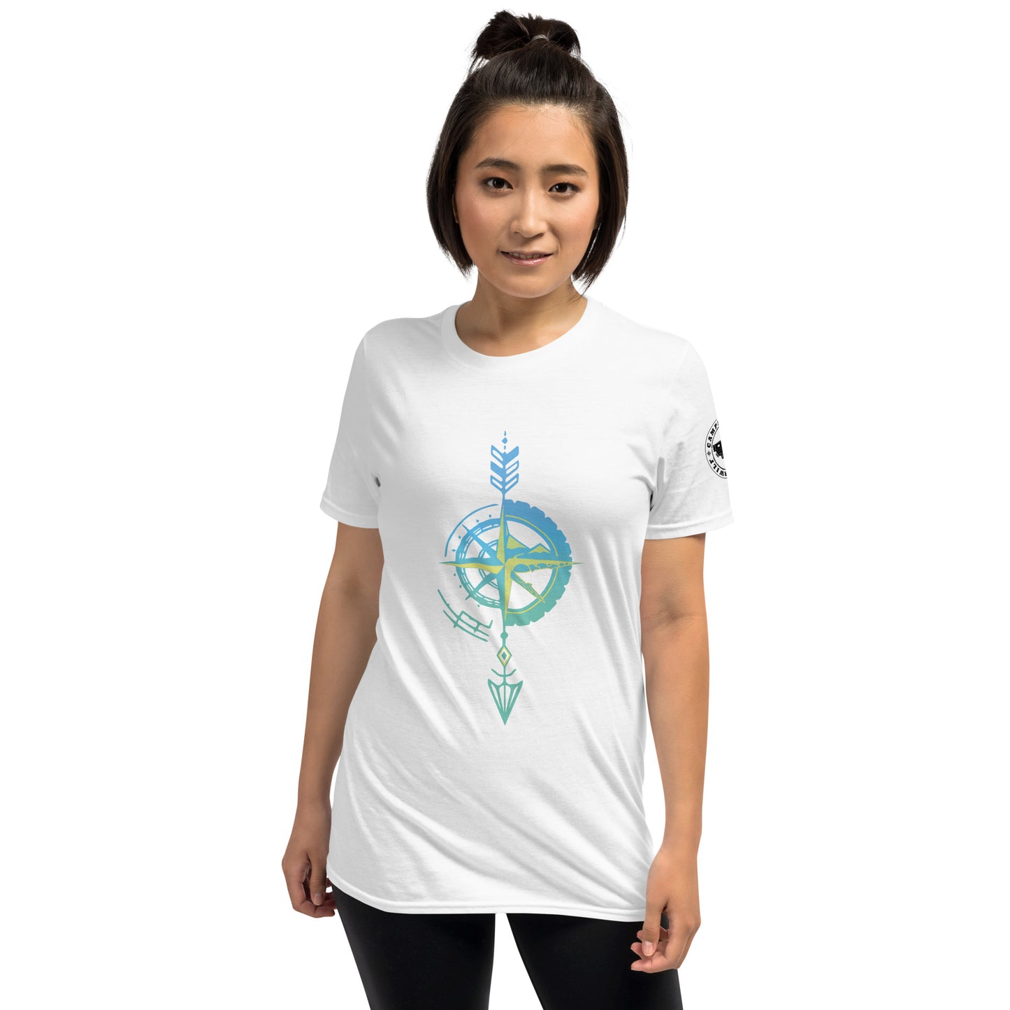 Camiseta Blanca unisex Flecha Vermilla