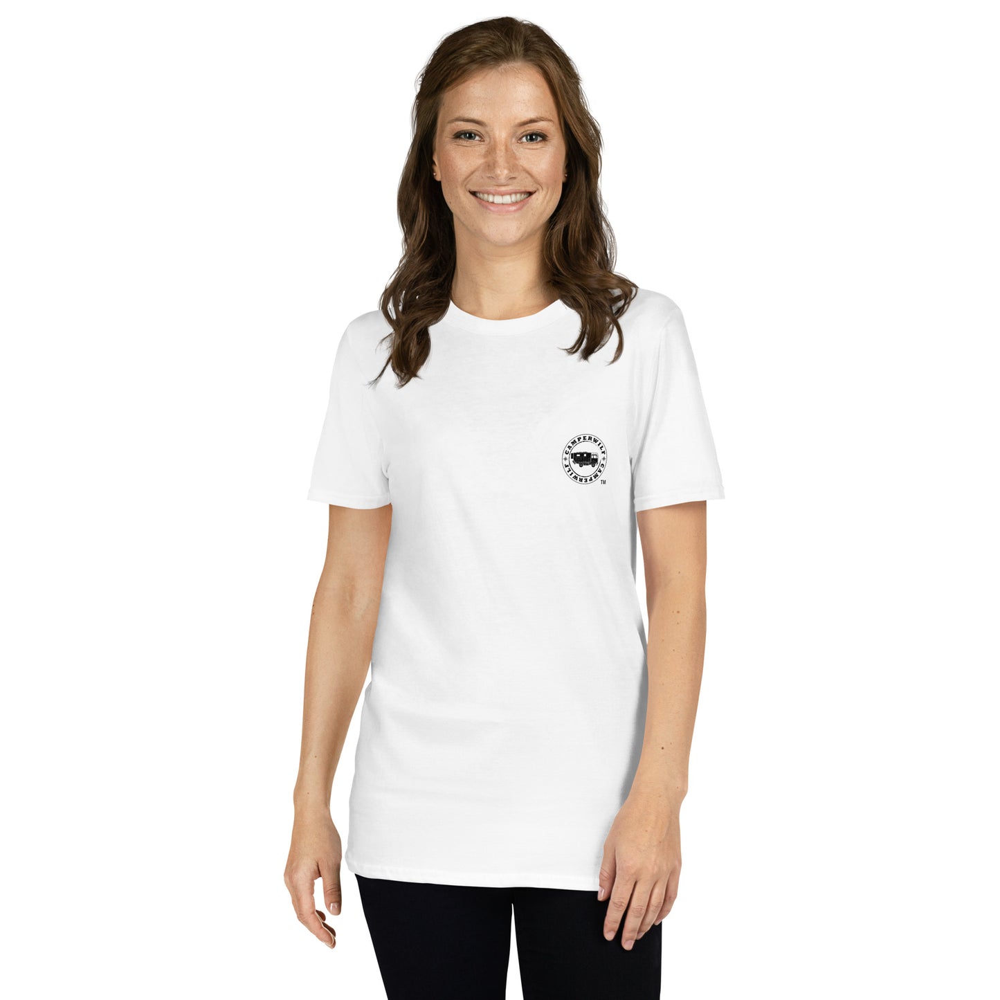 Camiseta Blanca mujer 100% algodón Espejo