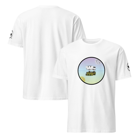 Camiseta Camperwilf® 100% algodón- Blanco, Espejismo