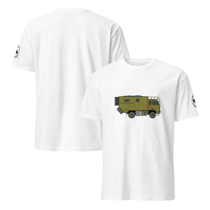 Camiseta Camperwilf® 100% algodón- Blanco, Truck