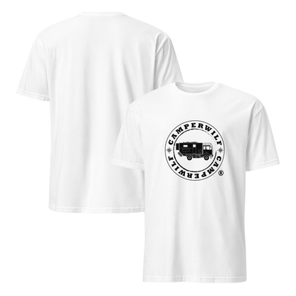 Camiseta Camperwilf® 100% algodón- Blanco, Logo