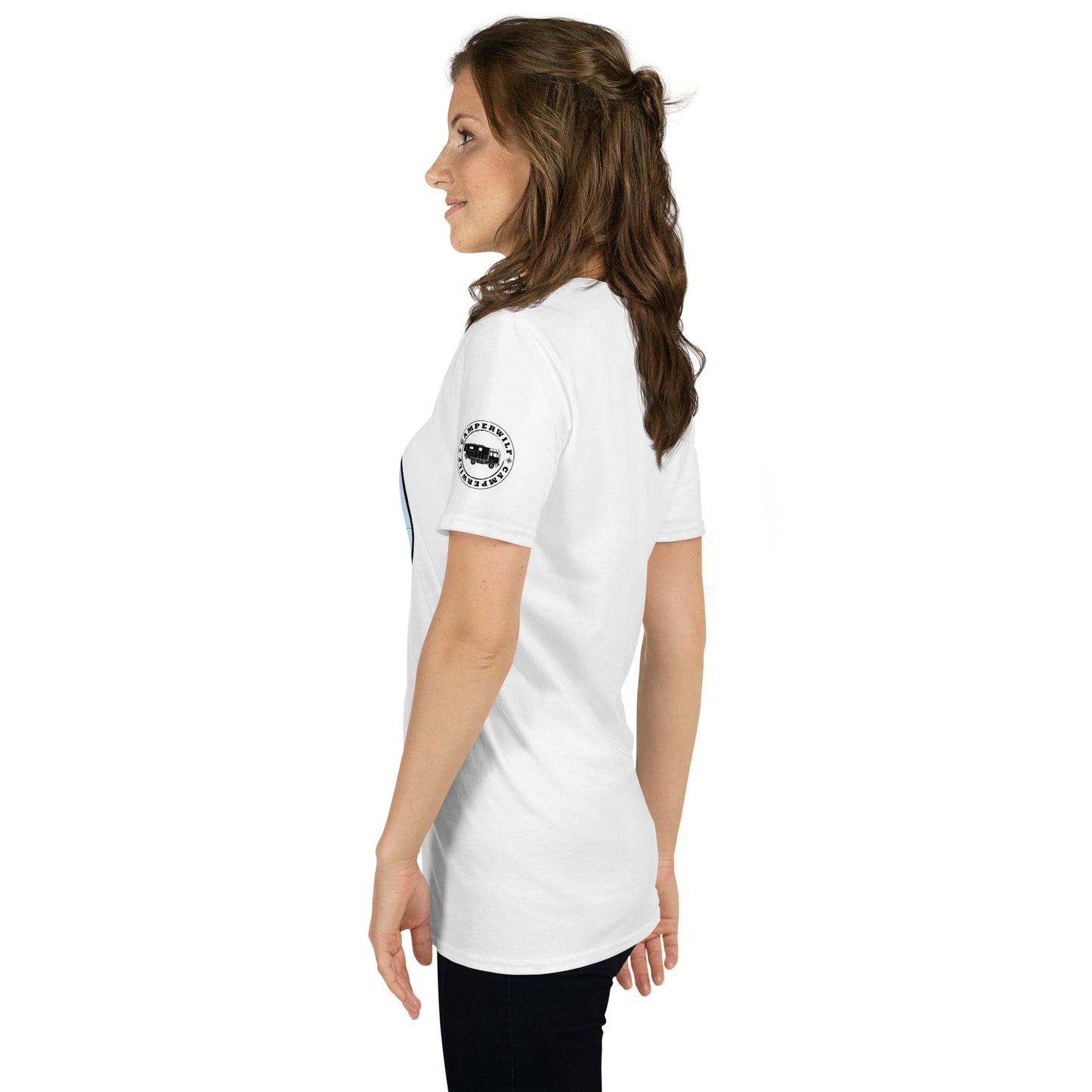 Camiseta Blanca unisex Espejo