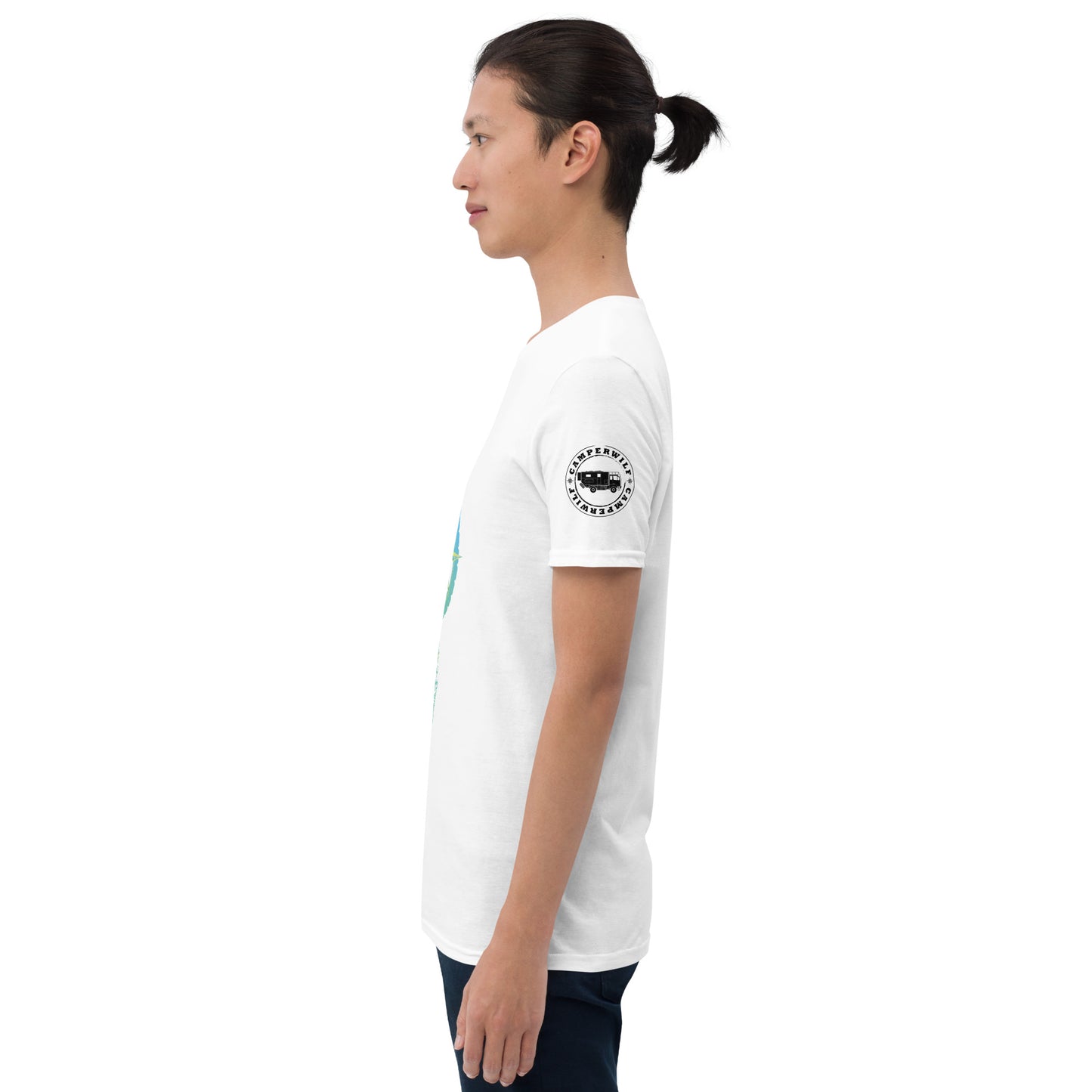 Camiseta Blanca unisex Flecha Vermilla