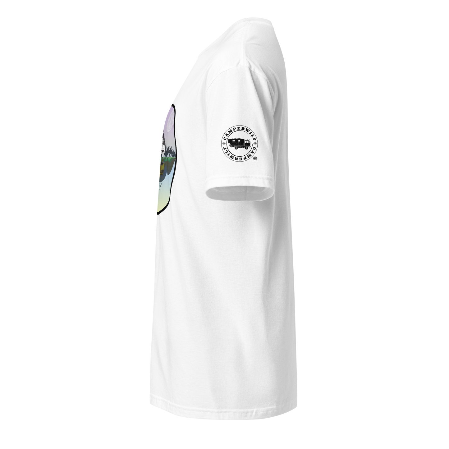 Camiseta Camperwilf® 100% algodón- Blanco, Espejismo 4
