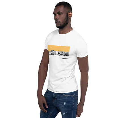 Camiseta Blanca unisex Caravana sin color