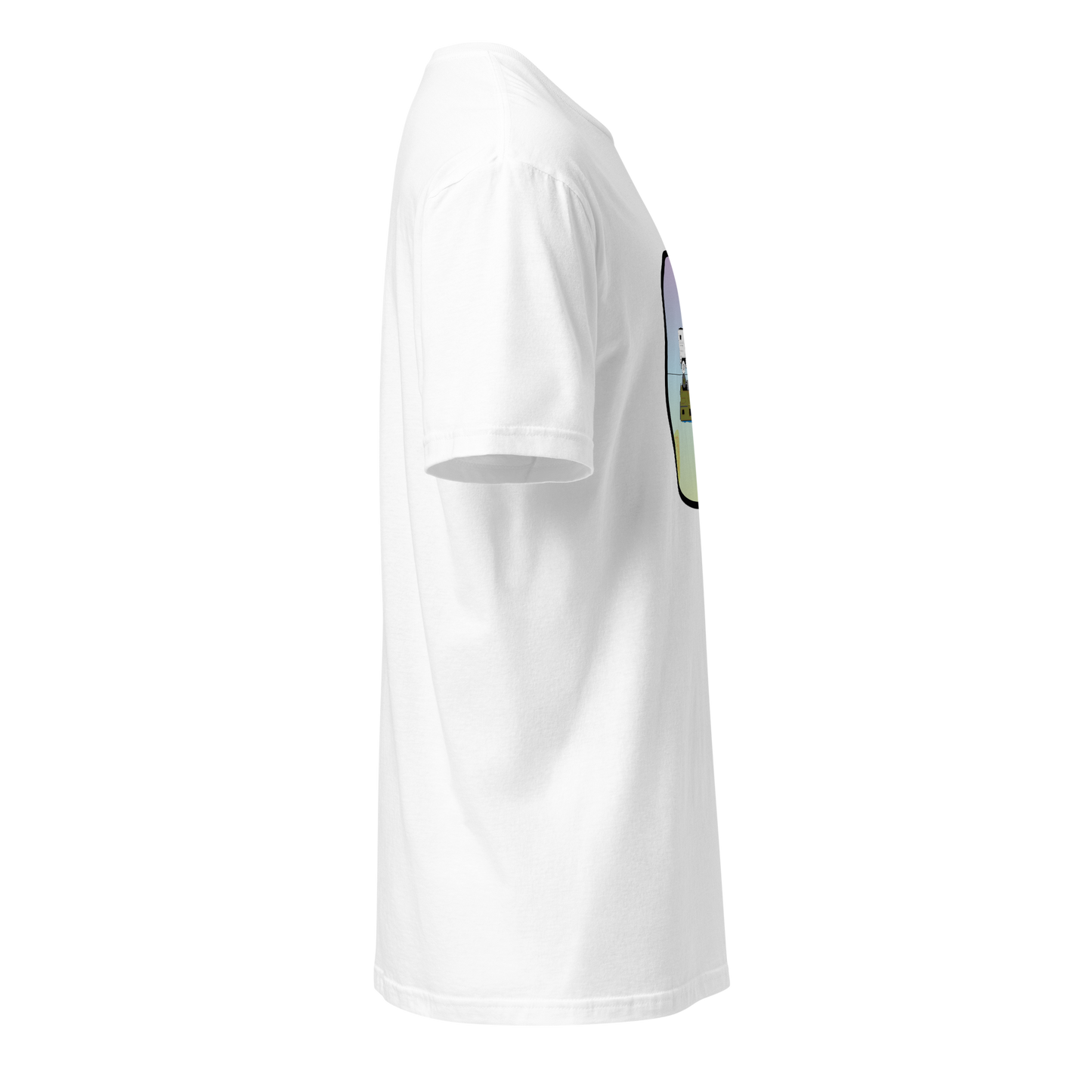 Camiseta Camperwilf® 100% algodón- Blanco, Espejismo