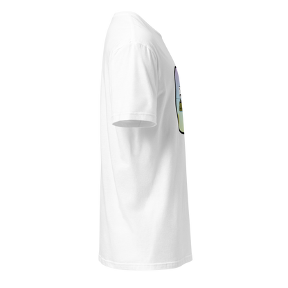Camiseta Camperwilf® 100% algodón- Blanco, Espejismo