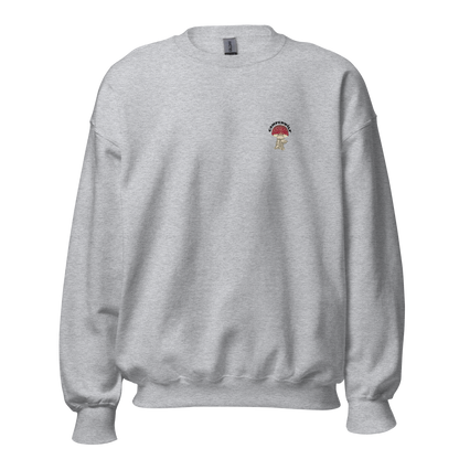 Sudadera Camperwilf® – Setita Roja Unisex (Color Gris Deportivo)