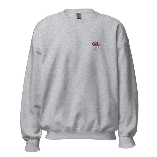 Sudadera Camperwilf® – Setita Roja Unisex (Color Gris Deportivo)