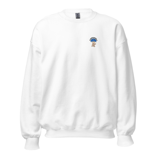 Sudadera Camperwilf® – Setita Azul Unisex (Color Blanco)