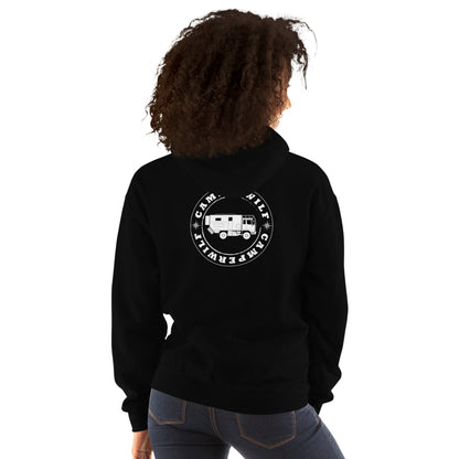 Sudadera con capucha para mujer Logo blanco