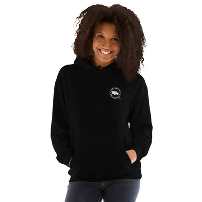 Sudadera con capucha para mujer Logo blanco