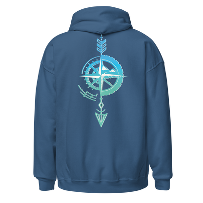 Sudadera Camperwilf® – Flecha Azul (Color Azul Añil)