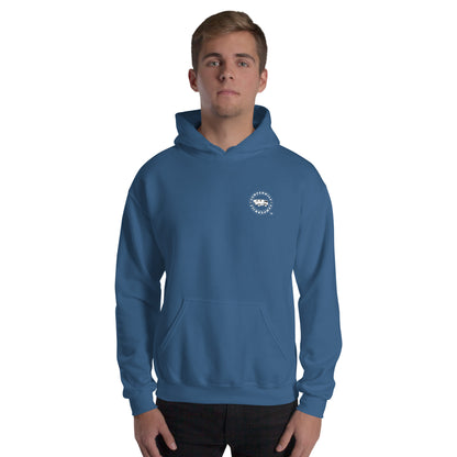 Sudadera con capucha para hombre Flecha azul