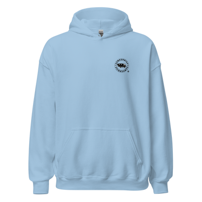 Sudadera Camperwilf® – Lobo Morado (Color Celeste)