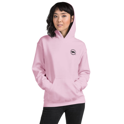 Sudadera con capucha para mujer Flecha, Color Rosa