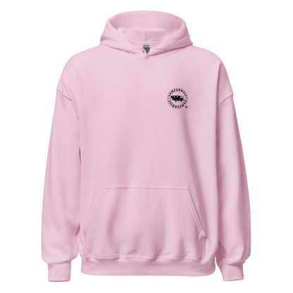 Sudadera Camperwilf® – Flecha Azul (Color Rosa)