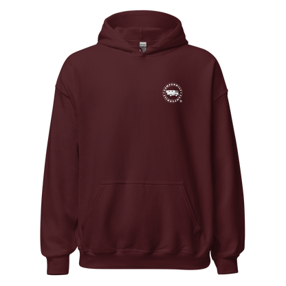 Sudadera con capucha para mujer Lobo Celeste