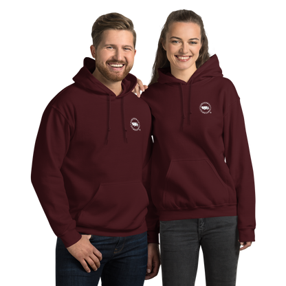 Sudadera con capucha para mujer Lobo Celeste