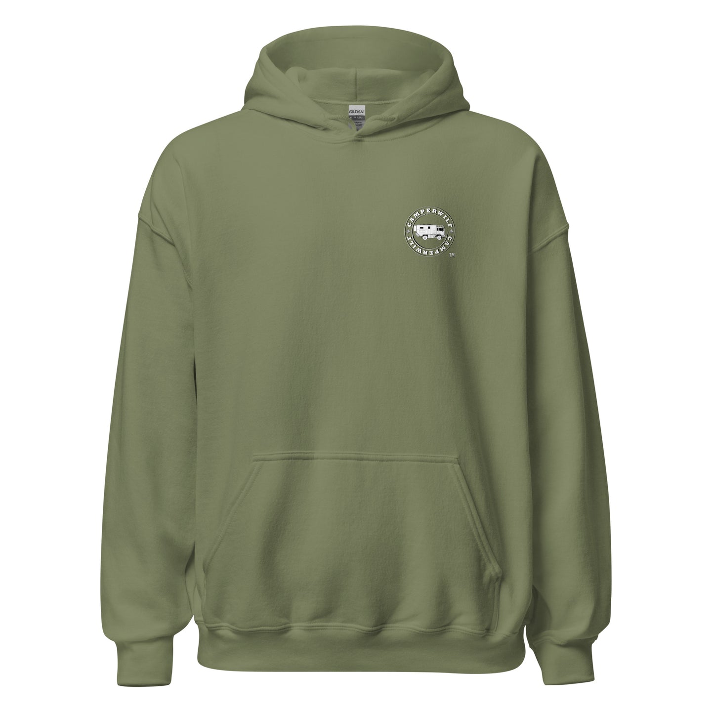 Sudadera con capucha para hombre Lobo Blanco