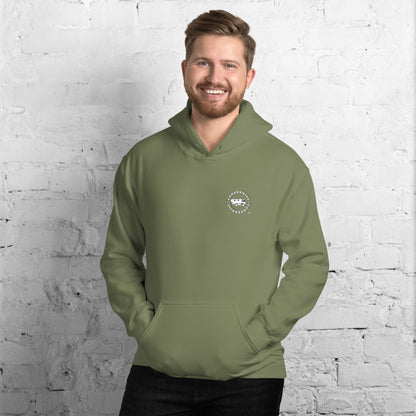 Sudadera con capucha para hombre Lobo Blanco