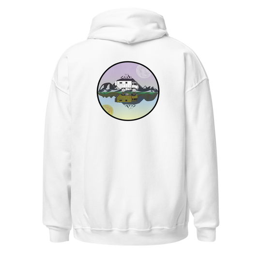 Sudadera Camperwilf® – Espejo (Color Blanco)