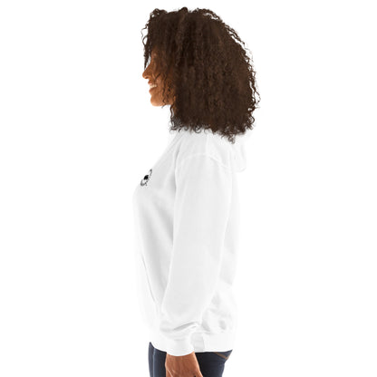 Sudadera con capucha para mujer flecha, Color Blanco