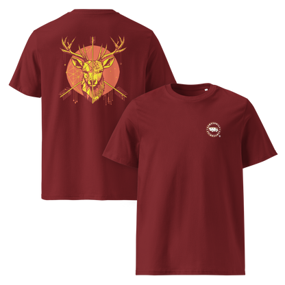 Camiseta Ciervo Camperwilf® – Burdeos