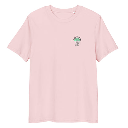 Camiseta Rosa hombre algodón orgánico Setita Verde