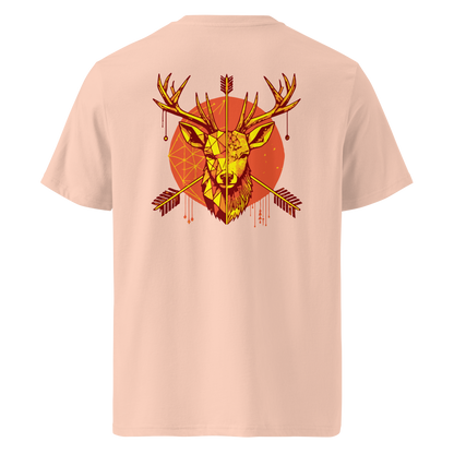 Camiseta Camperwilf® – Melocotón (Diseño en la Espalda)