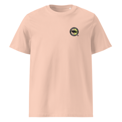 Camiseta Camperwilf® – Melocotón (Diseño en la Espalda)