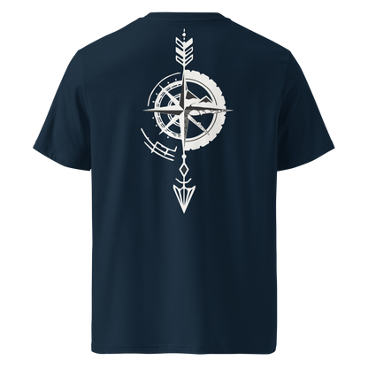 Camiseta Camperwilf® – Flecha Blanca (Color Azul Navy)