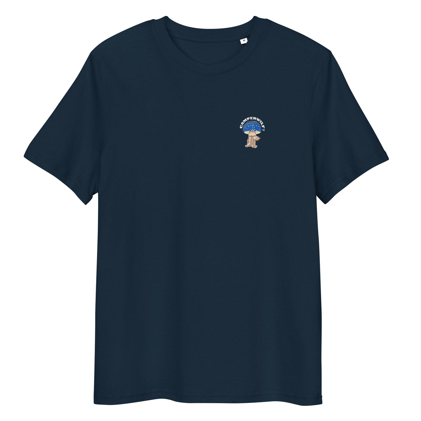 Camiseta Azul hombre algodón orgánico Setita Azul