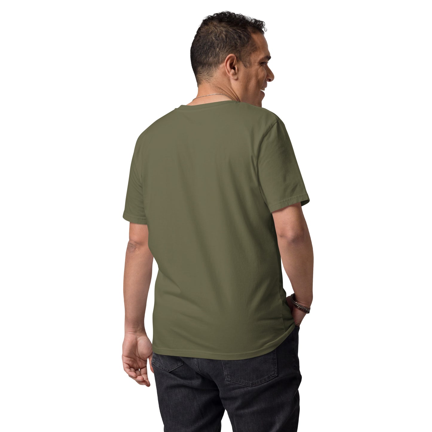 Camiseta Musgo hombre algodón orgánico Setita Marrón