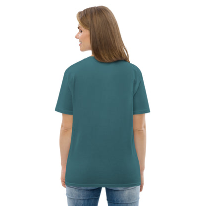 Camiseta Verde Mar mujer algodón orgánico Setita Verde