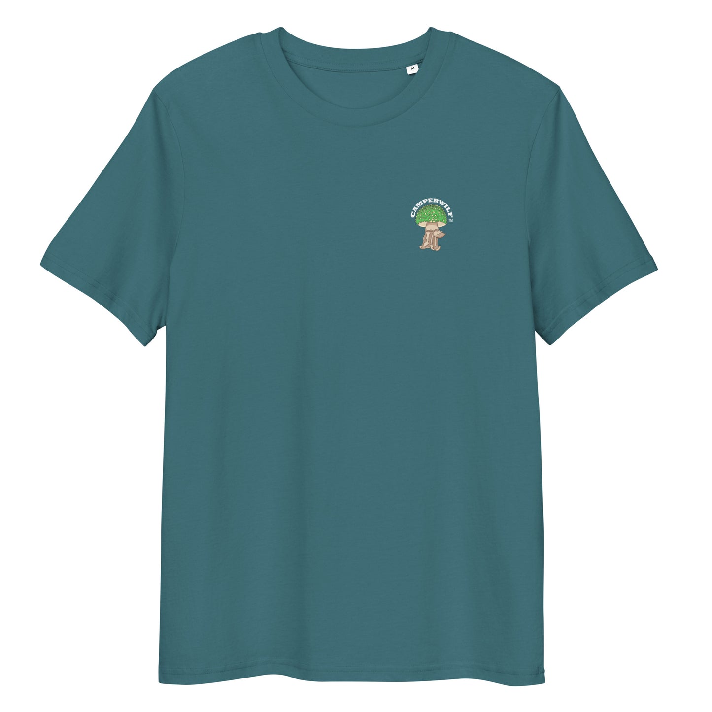 Camiseta Verde Mar mujer algodón orgánico Setita Verde