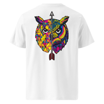 Camiseta Camperwilf® – Búho (Color Blanco)