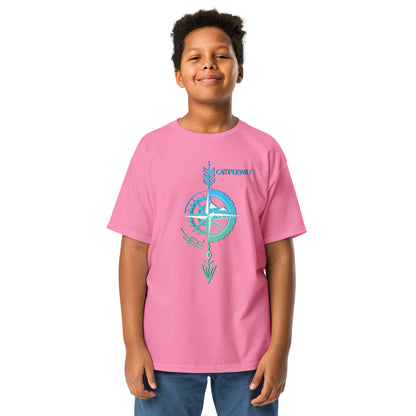 Camiseta adolescente Flecha 100% algodón  (8 Colores)