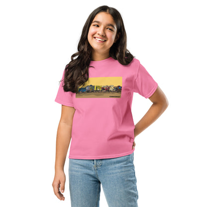 Camiseta adolescente Caravanas 100% algodón (8 Colores)