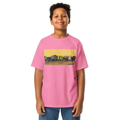 Camiseta adolescente Caravanas 100% algodón (8 Colores)