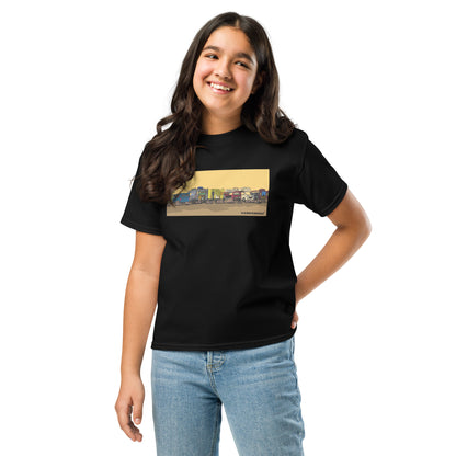 Camiseta adolescente Caravanas 100% algodón (8 Colores)