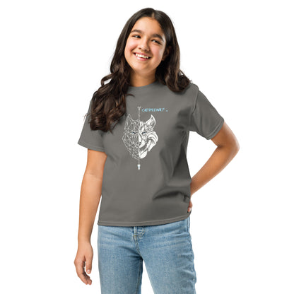 Camiseta adolescente Lobo Blanco 100% algodón (7 colores)