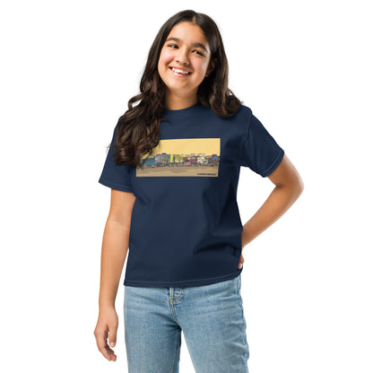 Camiseta adolescente Caravanas 100% algodón (8 Colores)